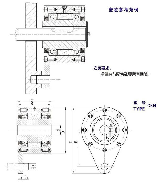 CKN单向楔块超越香蕉视频入口型号