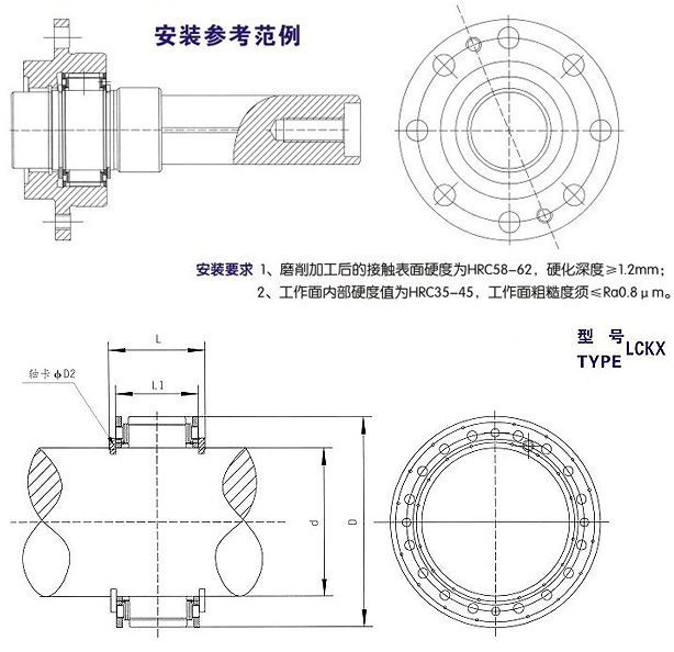 LCKX楔块式超越香蕉视频入口型号